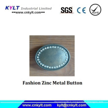 Bouton en métal Zinc de mode